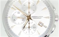 Orologio Hamilton Uomo Jazzmaster Auto Chrono in Acciaio H32596551 - H32596551